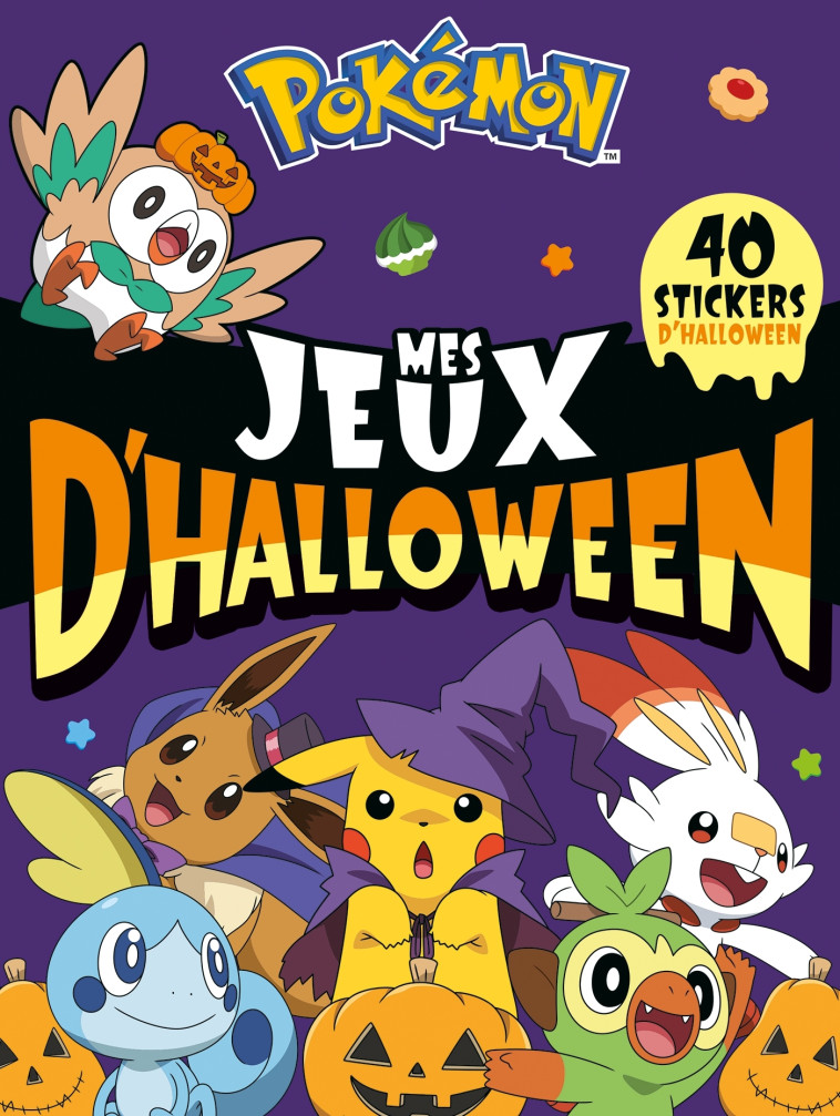 POKEMON - MES JEUX D'HALLOWEEN! - XXX - HACHETTE JEUN.