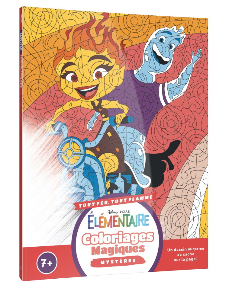 ELEMENTAIRE - COLORIAGES MAGIQUES - MYSTERES - XXX - DISNEY HACHETTE