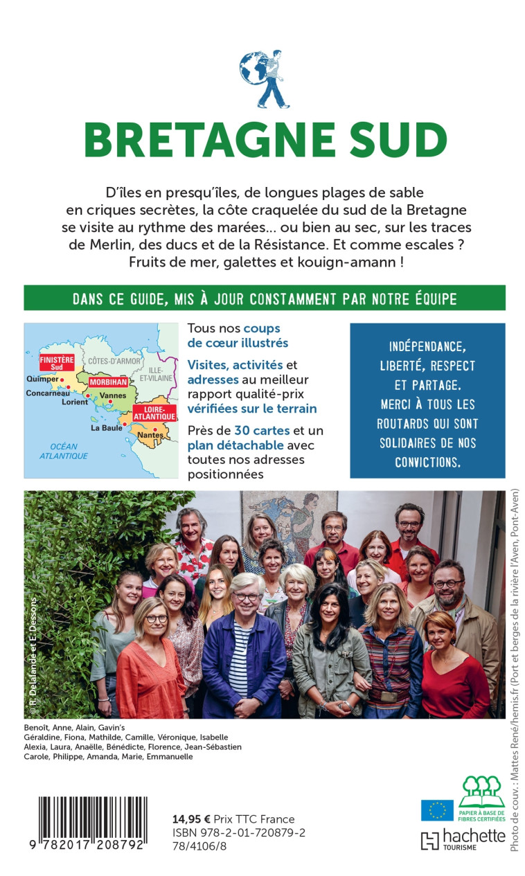 GUIDE DU ROUTARD BRETAGNE SUD 2023/24 - XXX - HACHETTE TOURI