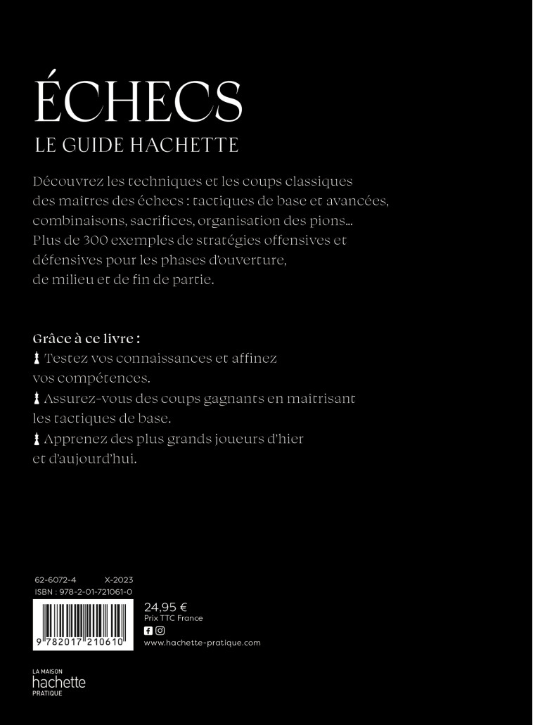 ECHECS - LE GUIDE HACHETTE - EADE/LAWRENCE - HACHETTE PRAT