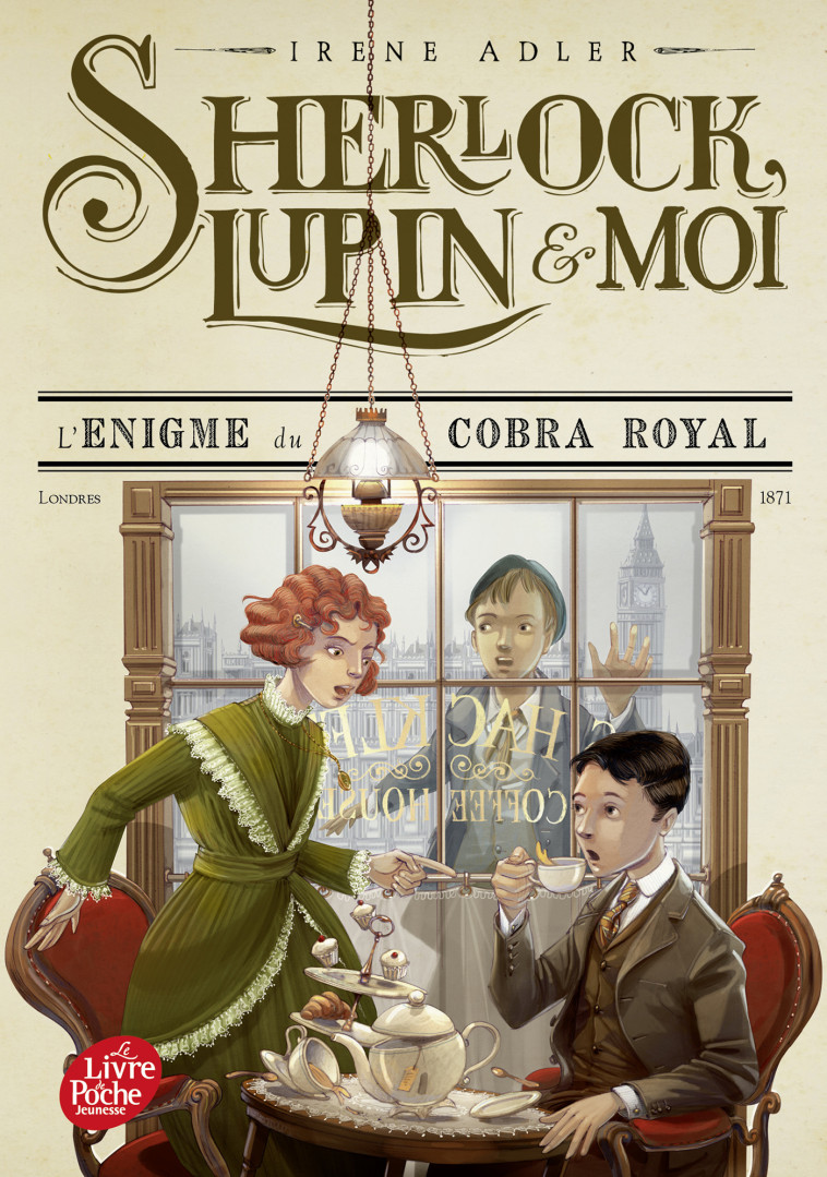 SHERLOCK, LUPIN ET MOI T07 L'ENIGME DU COBRA ROYAL - ADLER IRENE - POCHE JEUNESSE