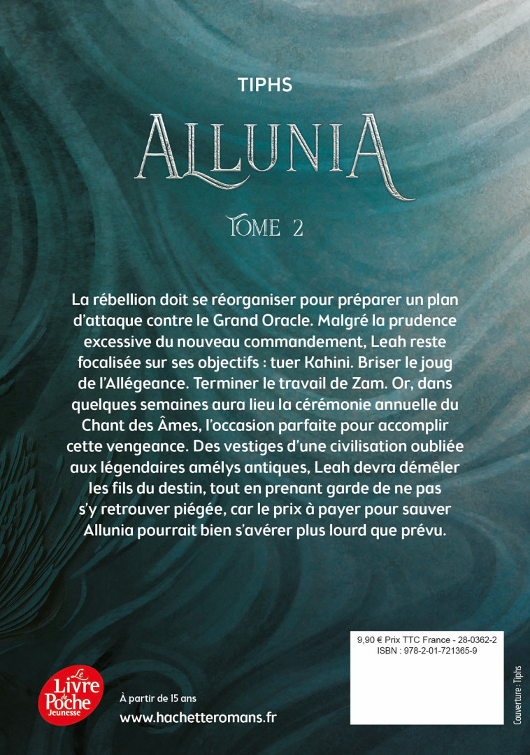 ALLUNIA T02 - TIPHS - POCHE JEUNESSE