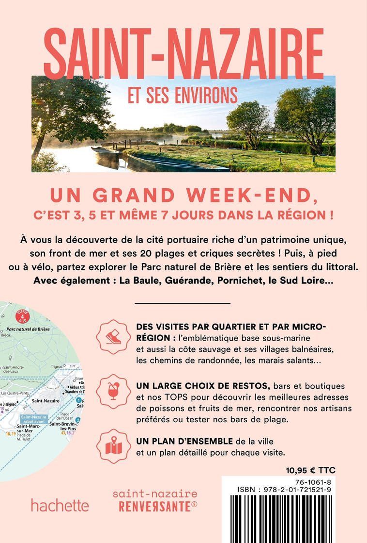 SAINT-NAZAIRE UN GRAND WEEK-END - COLLECTIF - HACHETTE TOURI