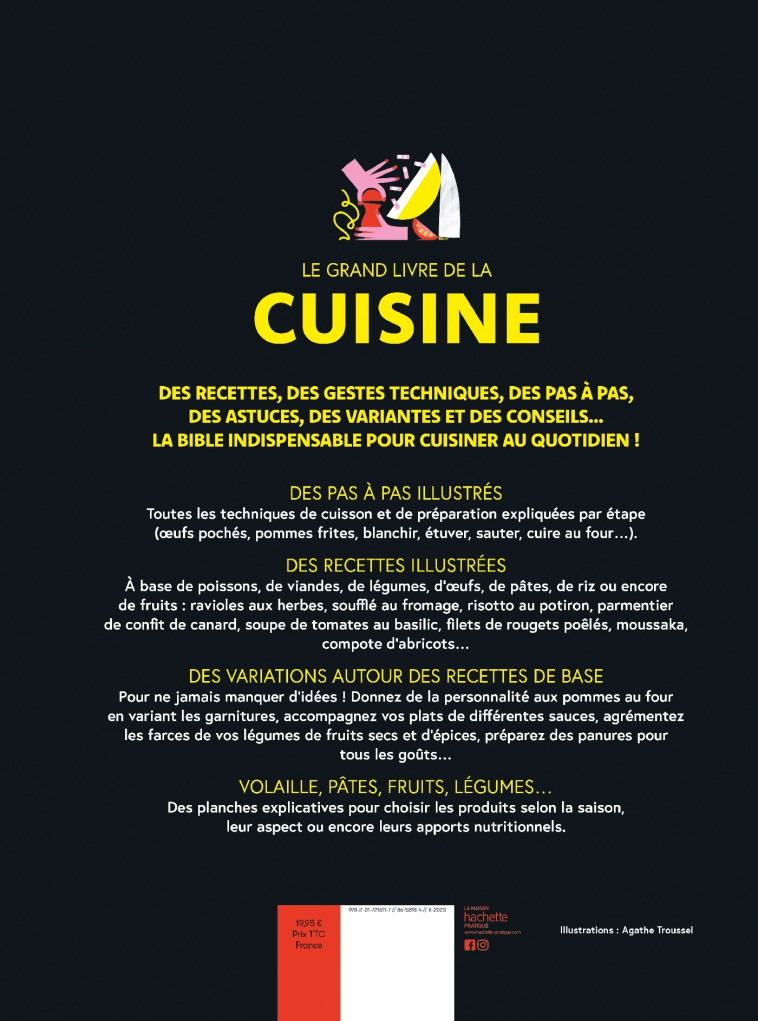 LE GRAND LIVRE DE LA CUISINE - COLLECTIF - HACHETTE PRAT