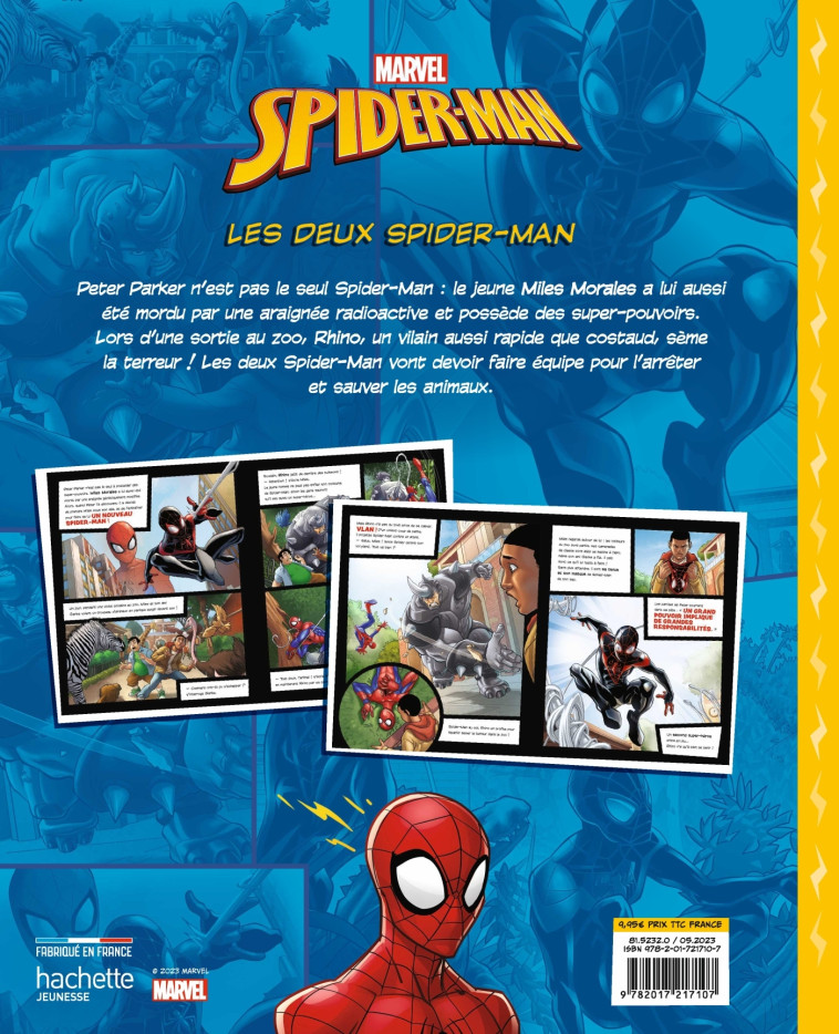 SPIDER-MAN - LES DEUX SPIDER-MAN - LE MIERE - DISNEY HACHETTE