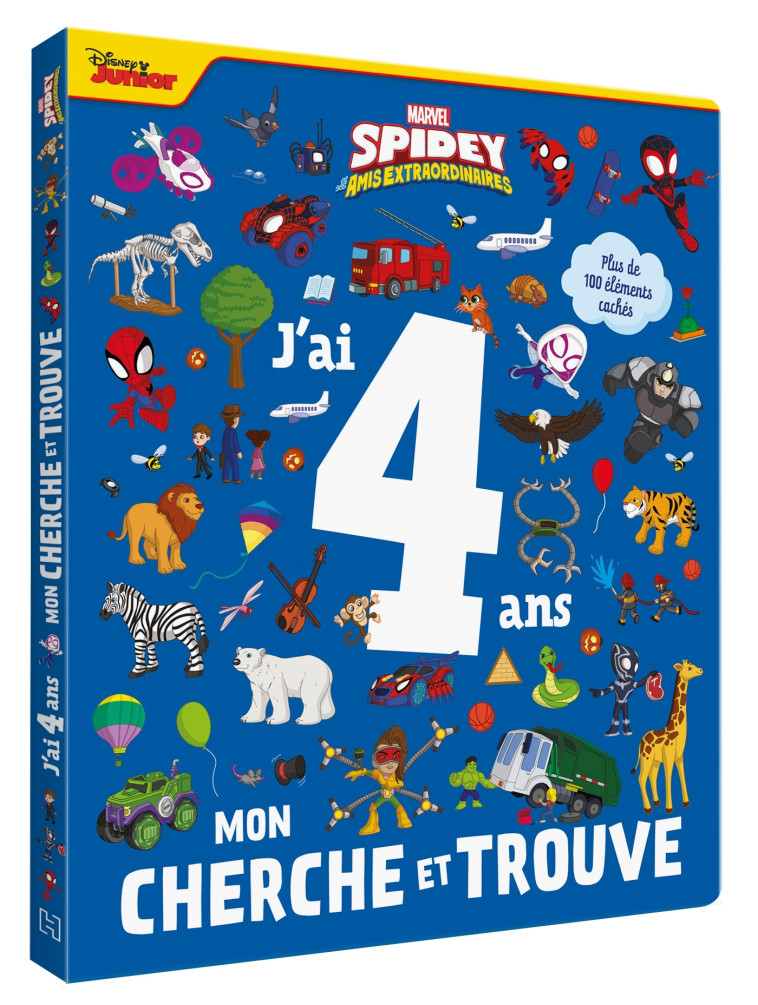 SPIDEY ET SES AMIS EXTRAORDINAIRES MON CHERCHE ET TROUVE 4 ANS - XXX - DISNEY HACHETTE