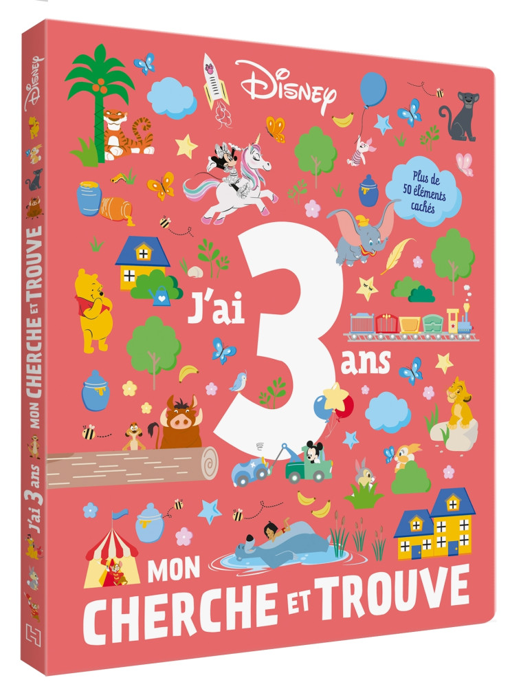 J'AI 3 ANS - MON CHERCHE ET TROUVE - XXX - DISNEY HACHETTE