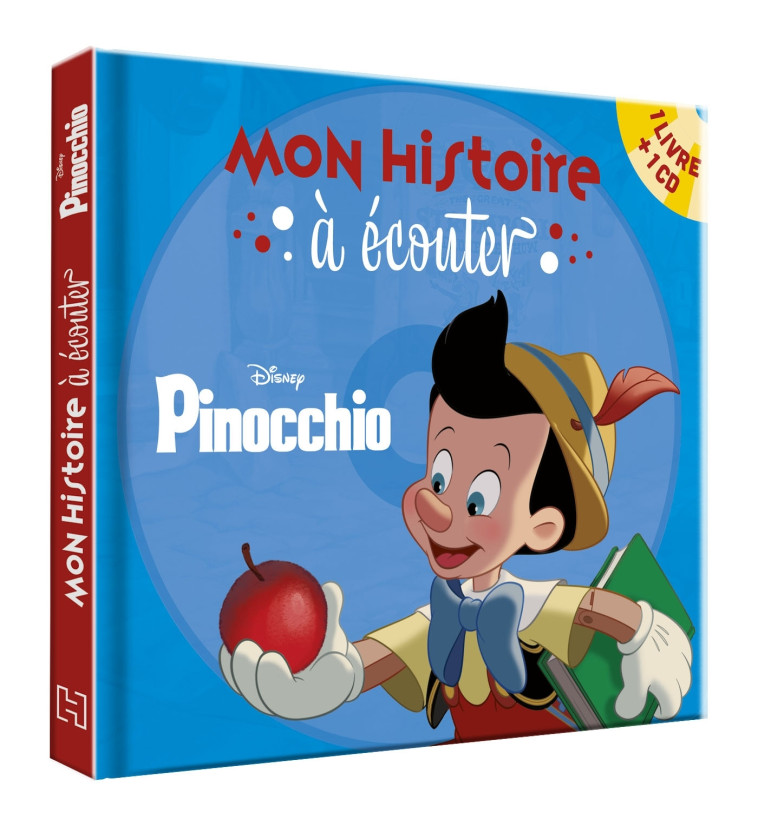 PINOCCHIO  L'HISTOIRE DU FILM LIVRE CD - XXX - DISNEY HACHETTE