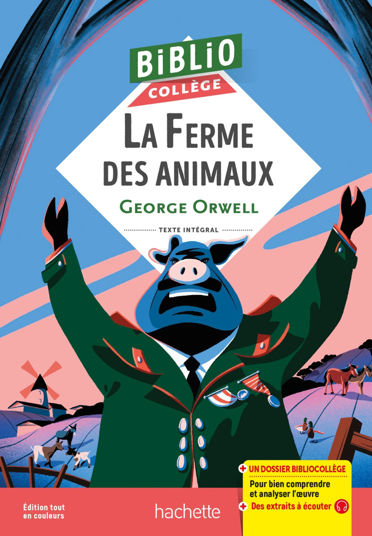 LA FERME DES ANIMAUX - ORWELL - HACHETTE EDUC