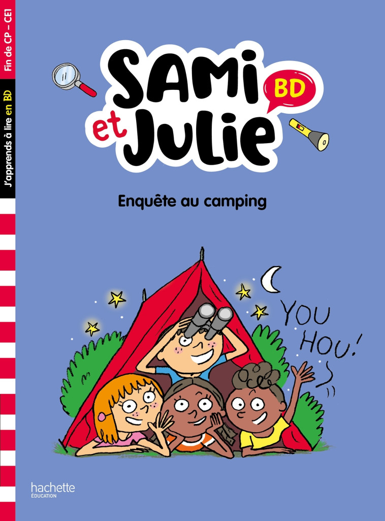 SAMI ET JULIE ENQUETE AU CAMPING FIN DE CP- CE1 - BONTE/MASSONAUD - HACHETTE EDUC