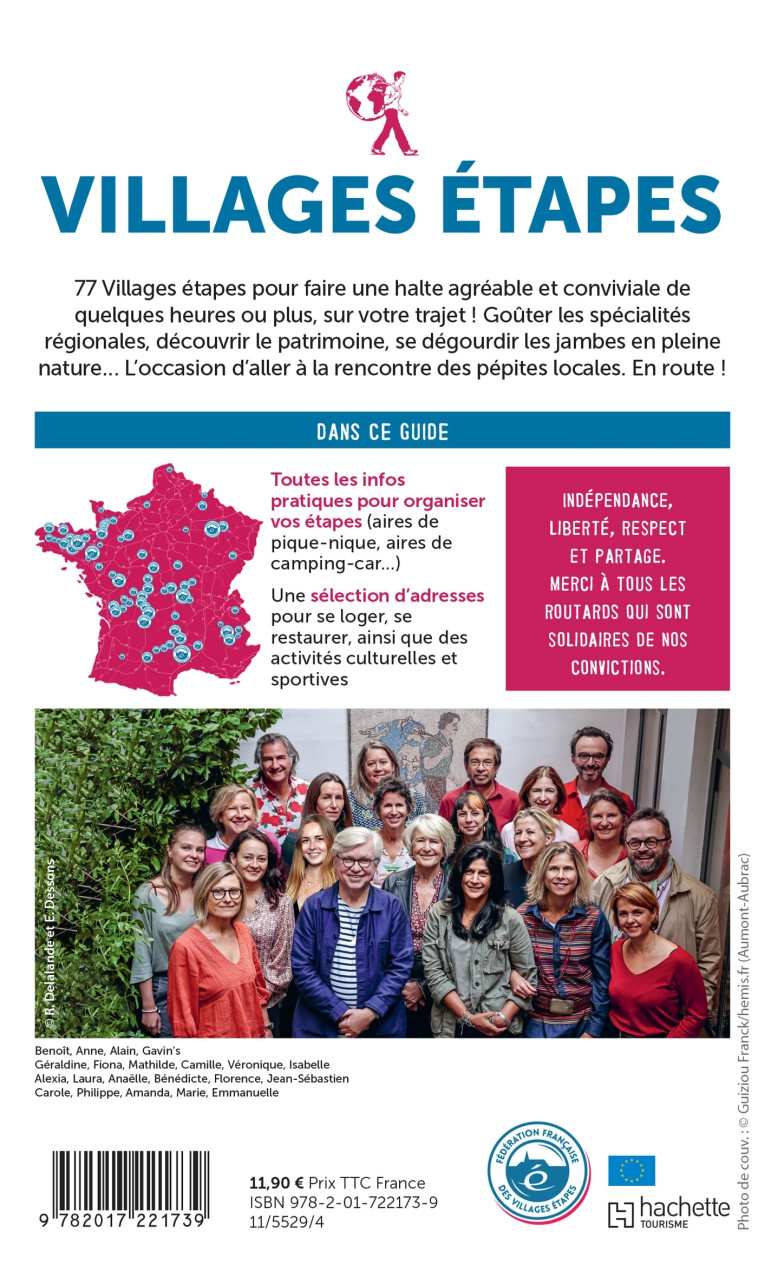 GUIDE DU ROUTARD VILLAGES ETAPES 2023/2024 - COLLECTIF - HACHETTE TOURI