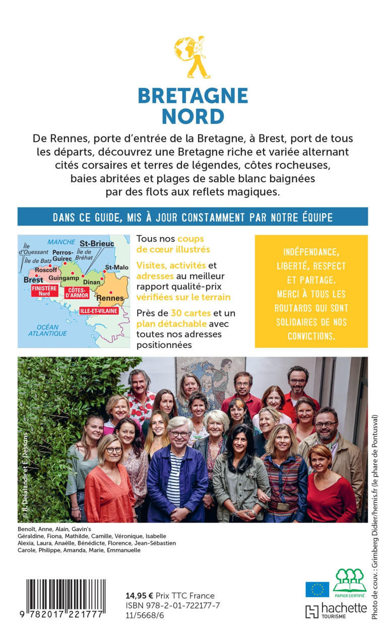 GUIDE DU ROUTARD BRETAGNE NORD 2023/24 - COLLECTIF - HACHETTE TOURI