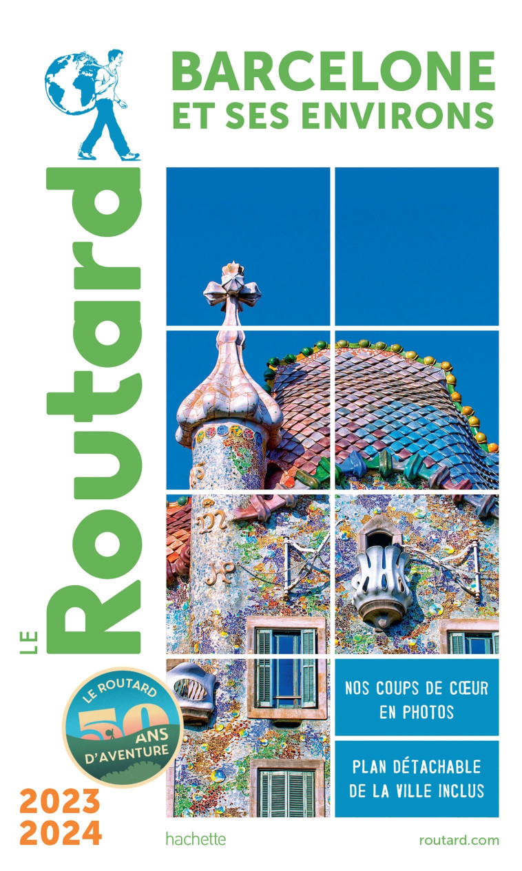 GUIDE DU ROUTARD BARCELONE 2023/24 - COLLECTIF - HACHETTE TOURI