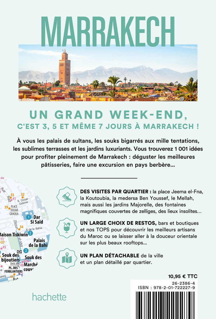 MARRAKECH GUIDE UN GRAND WEEK-END - XXX - HACHETTE TOURI