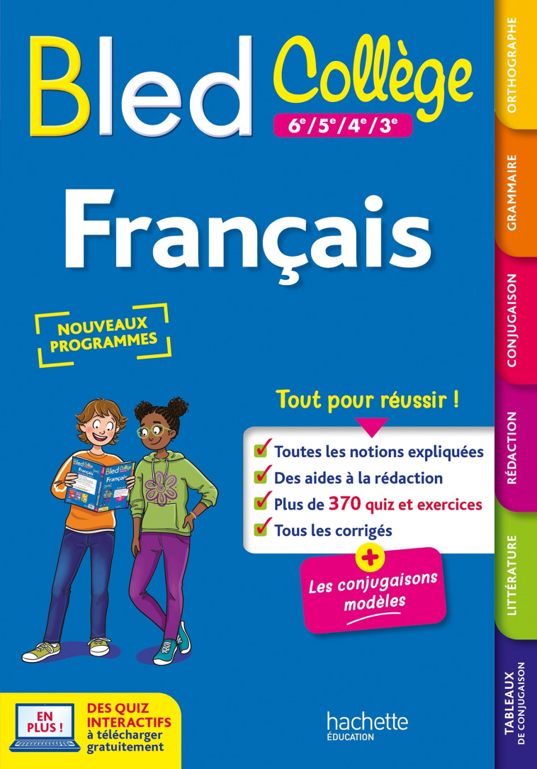 BLED FRANCAIS COLLEGE - LISLE/JUILLIEN - HACHETTE EDUC