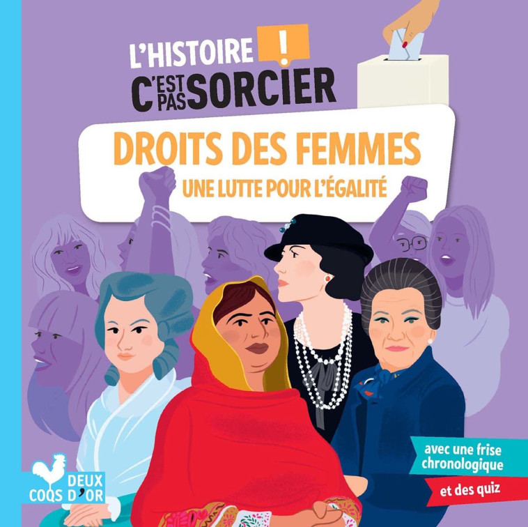 DROITS DES FEMMES - UNE LUTTE POUR L'EGALITE - BLITMAN - DEUX COQS D OR