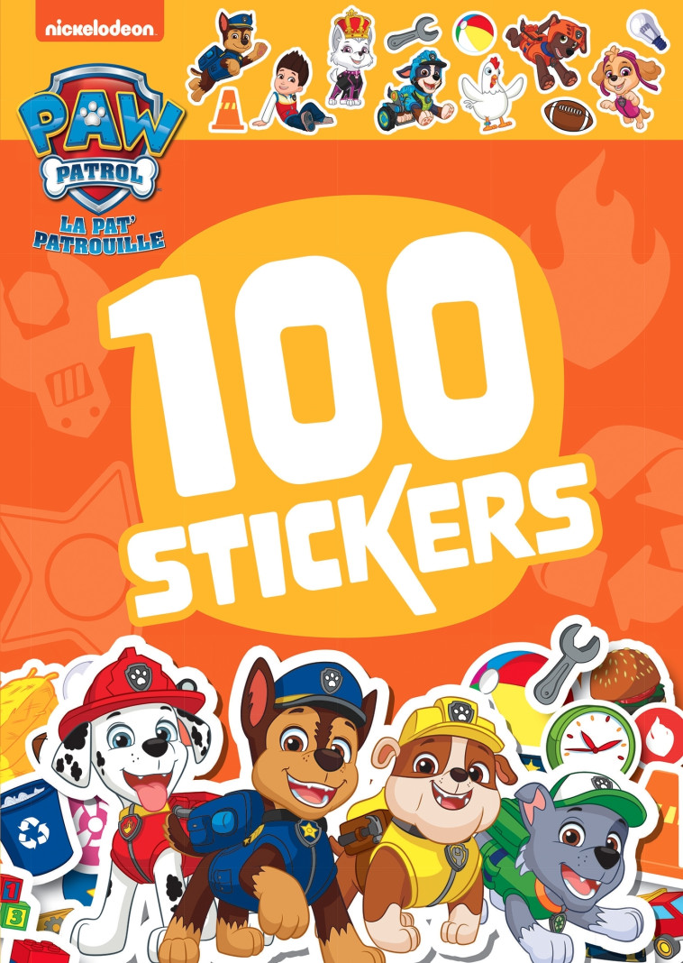 PAT' PATROUILLE - 100 STICKERS - COLLECTIF - HACHETTE JEUN.