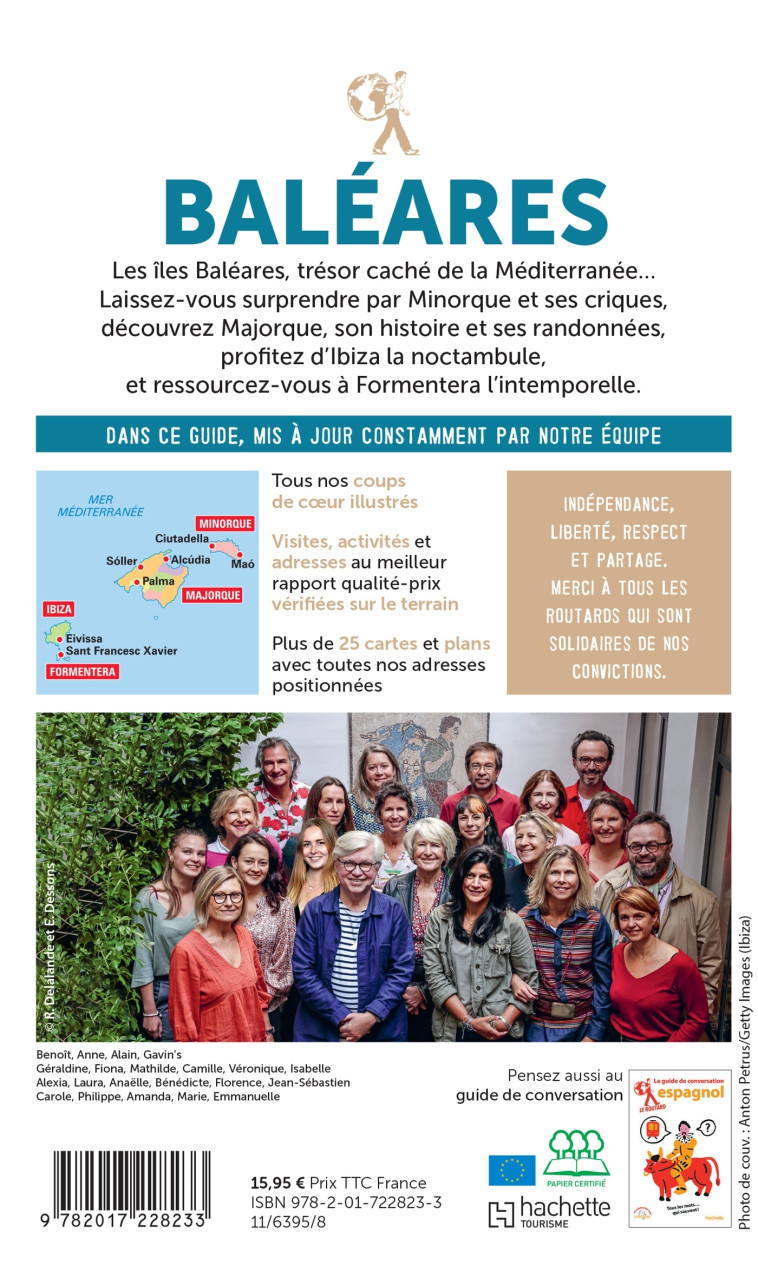 GUIDE DU ROUTARD BALEARES 2023/24 - COLLECTIF - HACHETTE TOURI