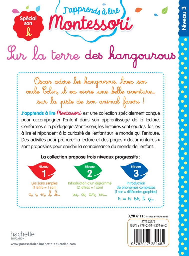 SUR LA TERRE DES KANGOUROUS CP NIVEAU 3 - JOUENNE/DOUMONT - HACHETTE EDUC