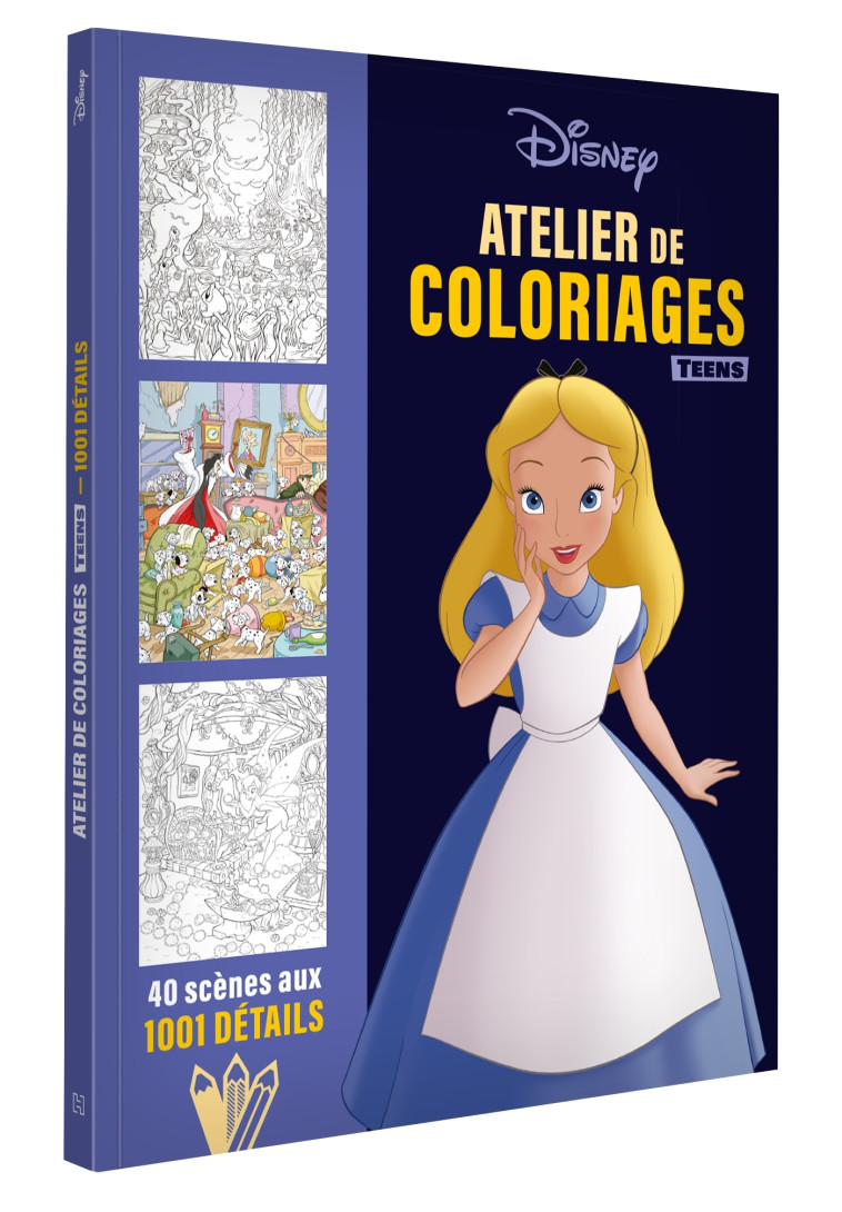 DISNEY - LES ATELIERS DE COLORIAGES - LES BEBES ANIMAUX - XXX - DISNEY HACHETTE