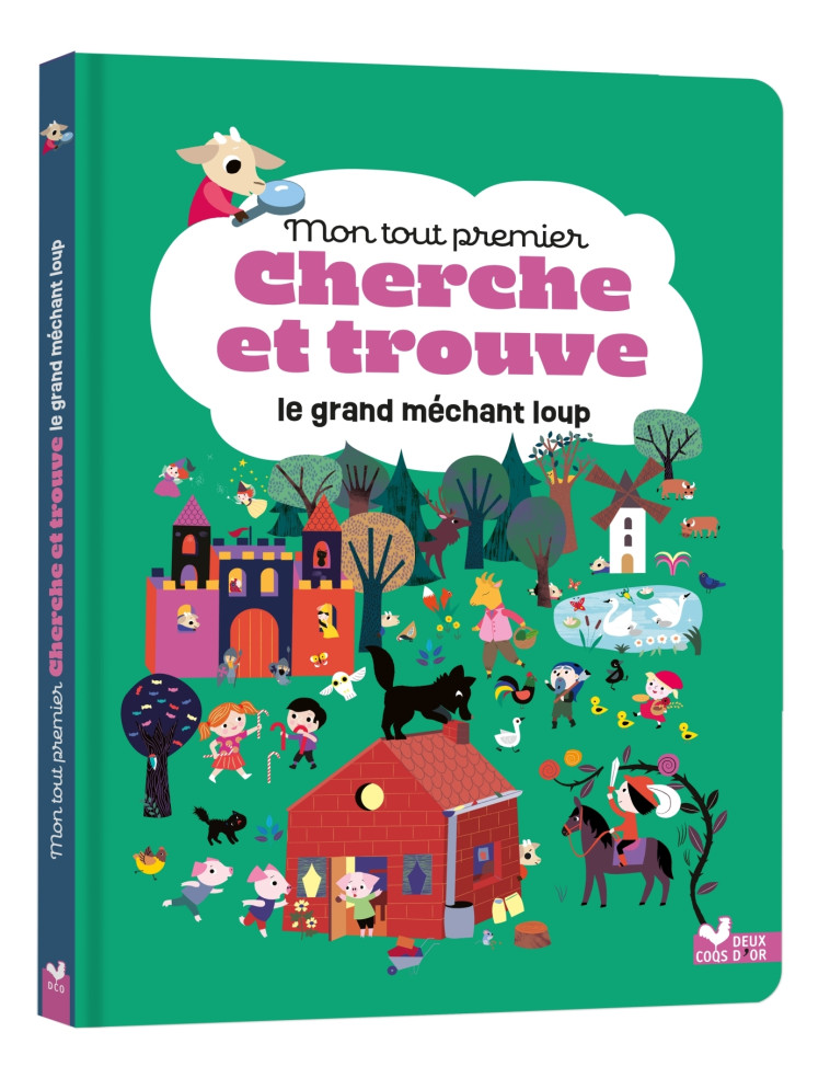 MON TOUT PREMIER CHERCHE ET TROUVE LE GRAND MECHANT LOUP - COSNEAU OLIVIA - DEUX COQS D OR