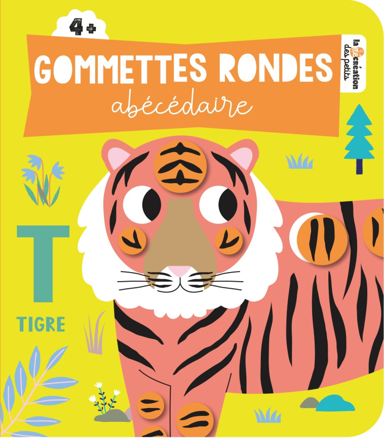 GOMMETTES RONDES ABECEDAIRE - LAPEYRE EMILIE - DEUX COQS D OR