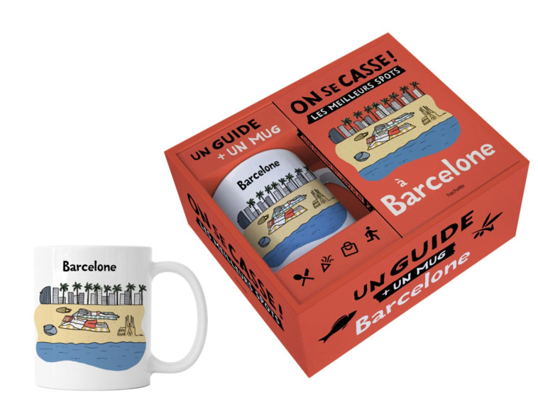 COFFRET ON SE CASSE A BARCELONE - GAZENGEL ELISE - HACHETTE PRAT