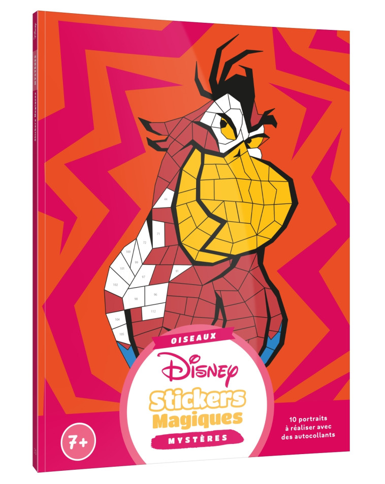 STICKERS MAGIQUES MYSTERES OISEAUX - XXX - DISNEY HACHETTE