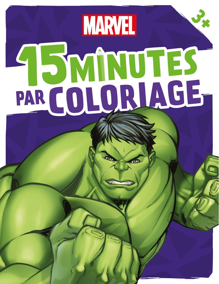 MARVEL - 15 MINUTES PAR COLORIAGE - XXX - DISNEY HACHETTE