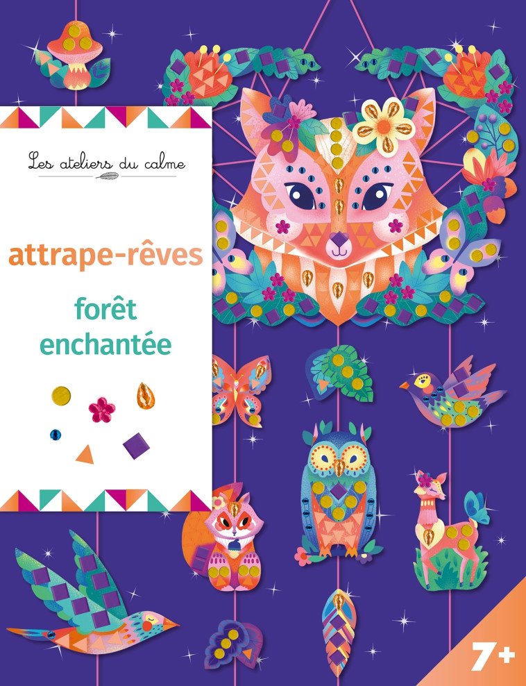 ATTRAPE-REVES FORET ENCHANTEE - POCHETTE AVEC ACCESSOIRES - SILEO CINZIA - DEUX COQS D OR