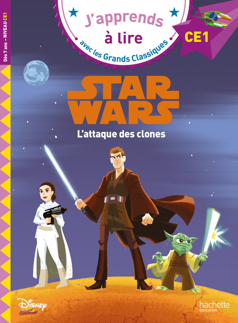 STAR WARS L'ATTAQUE DES CLONES CE1 - ALBERTIN ISABELLE - HACHETTE EDUC