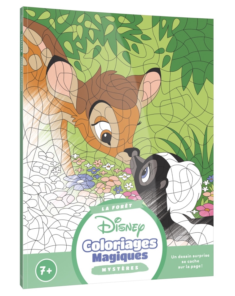 COLORIAGES MAGIQUES MYSTERES LA FORET - XXX - DISNEY HACHETTE