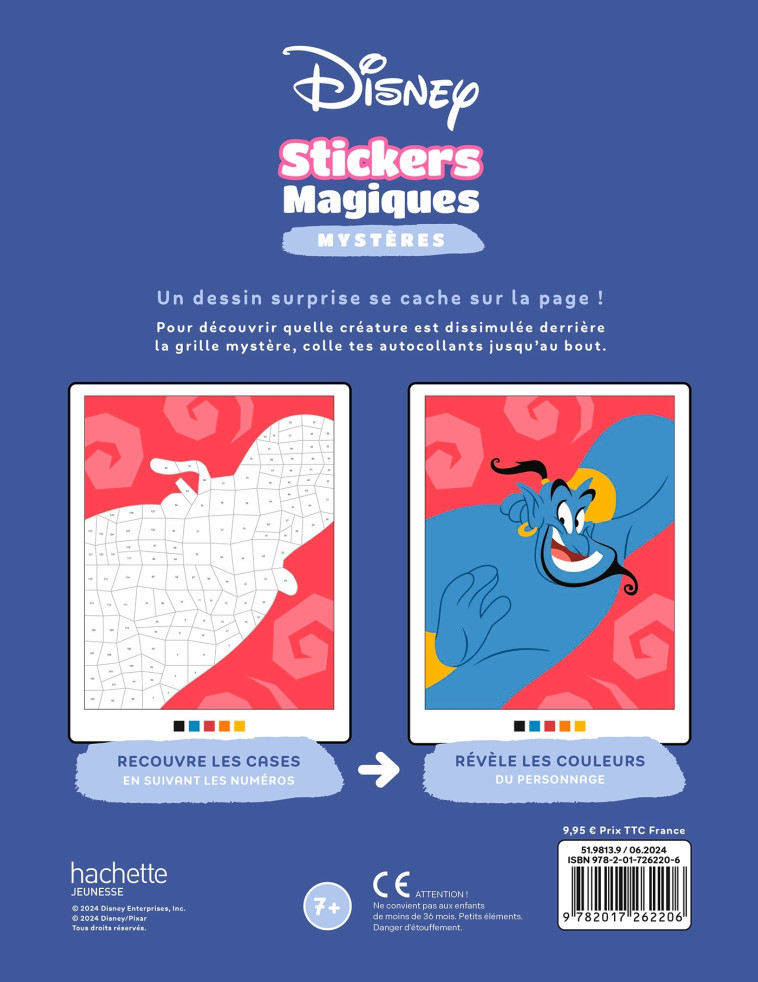 MES STICKERS MAGIQUES MYSTERES CREATURES FANTASTIQUES - COLLECTIF - DISNEY HACHETTE