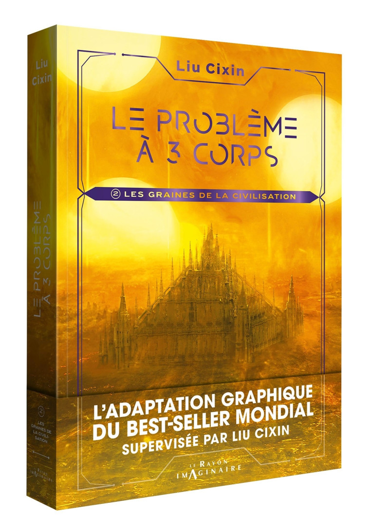 LE PROBLEME A TROIS CORPS T02 LES ROYAUMES DES COMBATTANTS - CIXIN LIU - HACHETTE HEROES