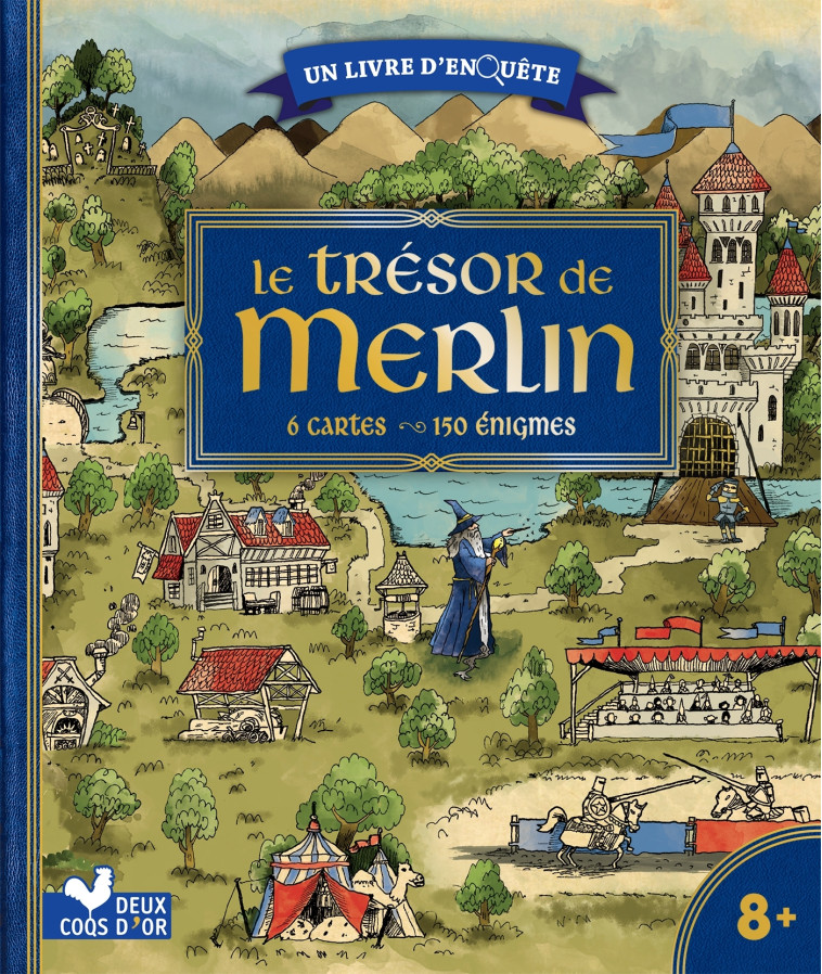 LE TRESOR DE MERLIN - TURIER VIRGILE - DEUX COQS D OR