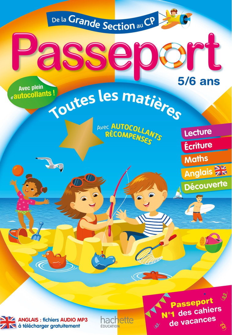 PASSEPORT DE LA GS AU CP 5/6 ANS 2020 - EXBRAYAT/BLANDINO - HACHETTE EDUC