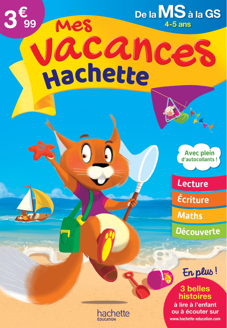 MES VACANCES HACHETTE MS/GS - ROCARD ANN - HACHETTE EDUC