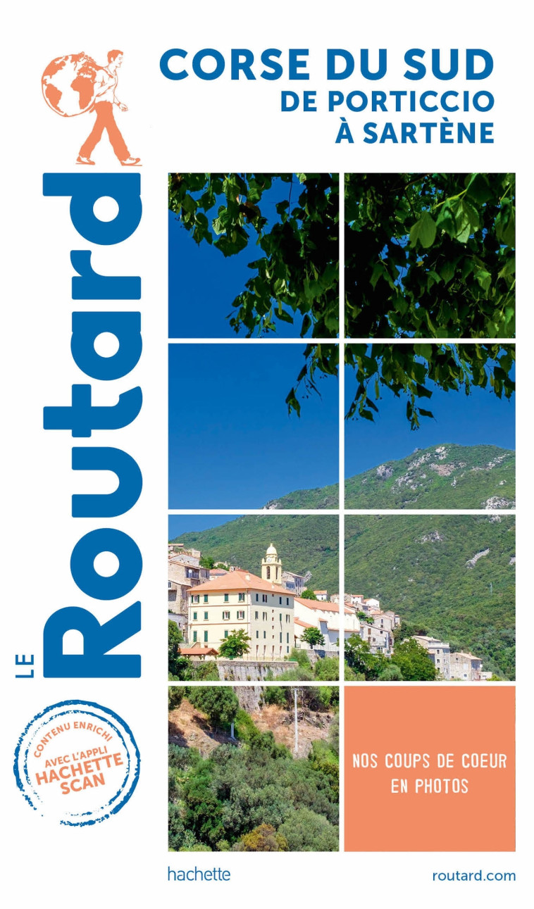 GUIDE DU ROUTARD CORSE DU SUD DE PORTICCIO A SARTENE - COLLECTF - HACHETTE TOURI