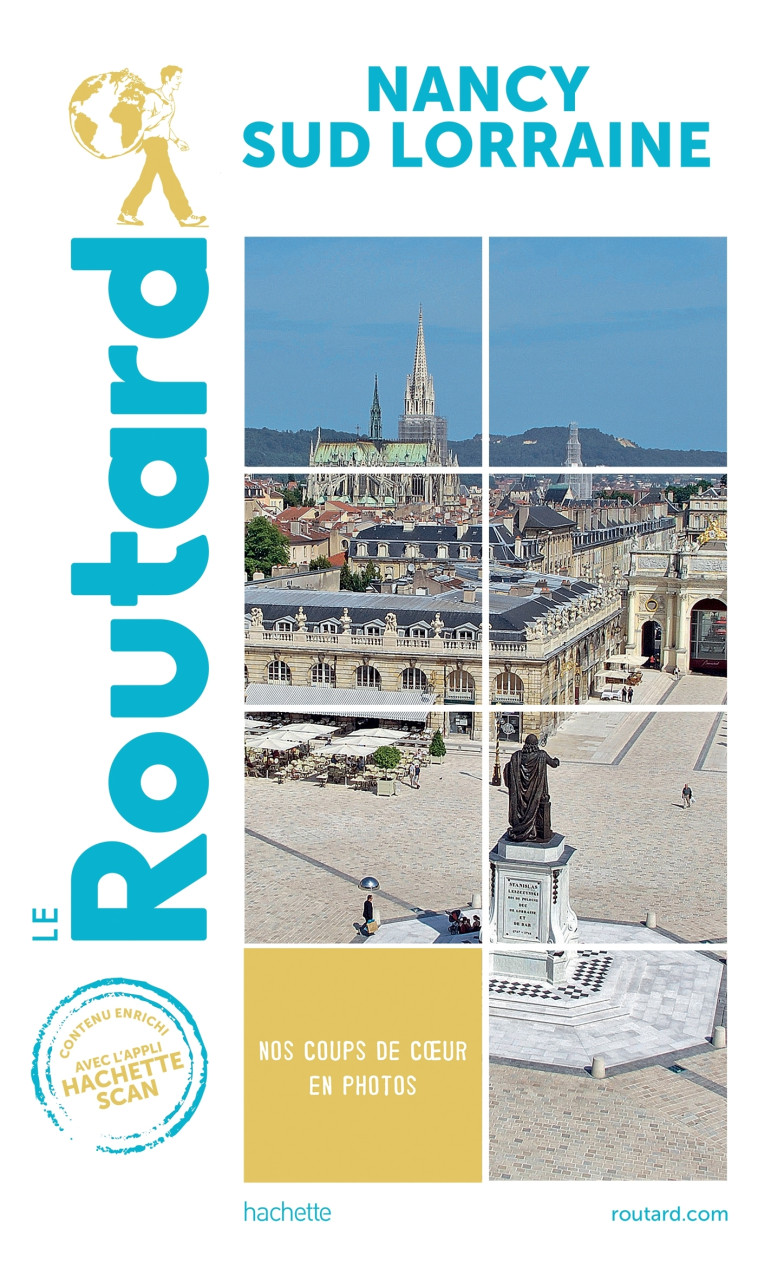 GUIDE DU ROUTARD NANCY SUD LORRAINE - COLLECTF - HACHETTE TOURI