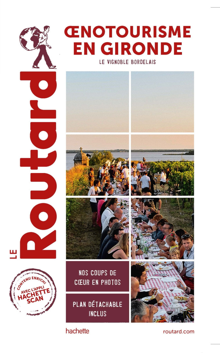 GUIDE DU ROUTARD OENOTOURISME EN GIRONDE - COLLECTF - HACHETTE TOURI