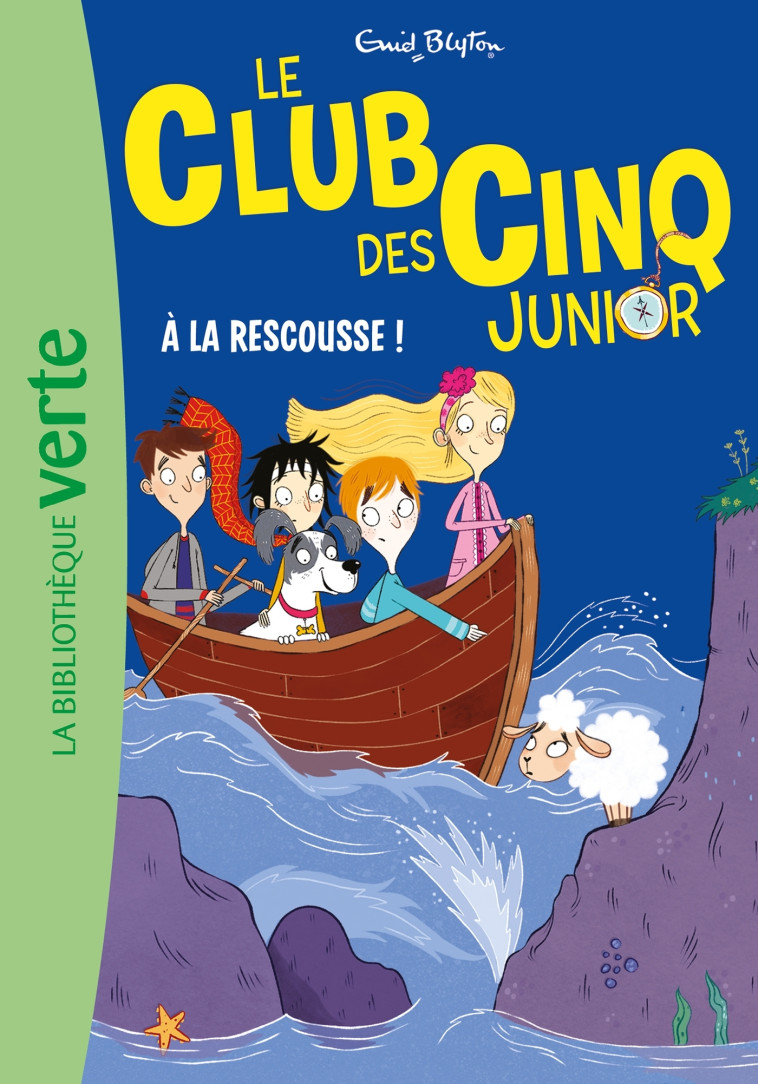 LE CLUB DES CINQ JUNIOR T10 A LA RESCOUSSE - BLYTON ENID - HACHETTE JEUN.