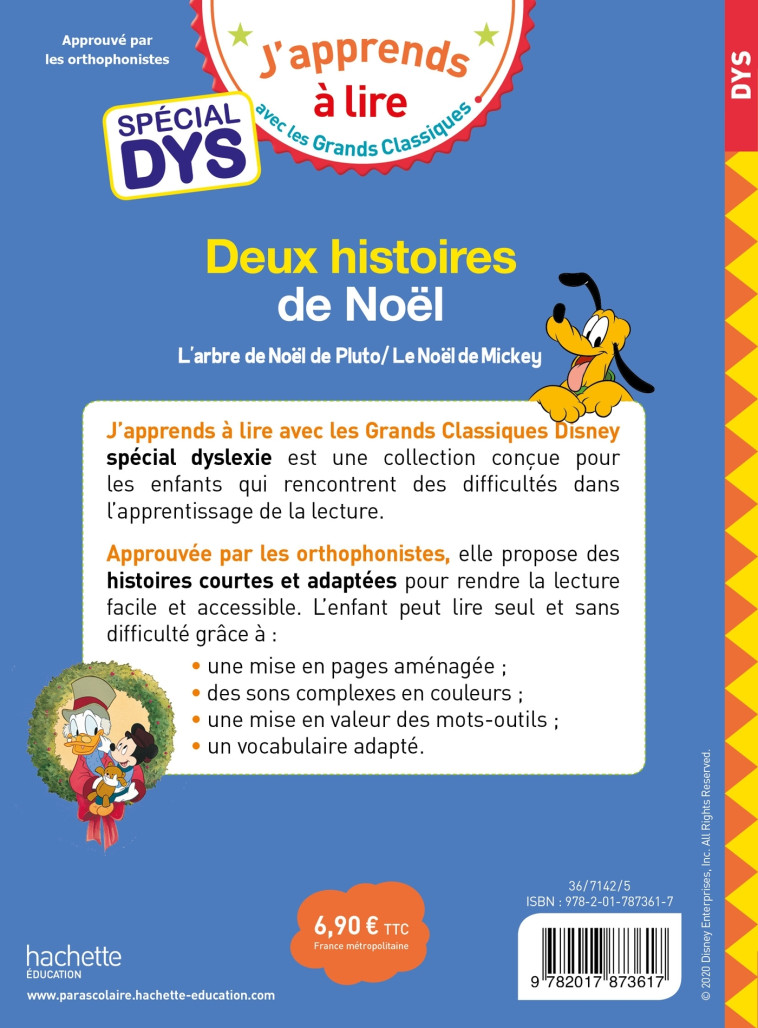 LE NOEL DE MICKEY / LE NOEL DE PLUTO SPECIAL DYS - ALBERTIN ISABELLE - HACHETTE EDUC