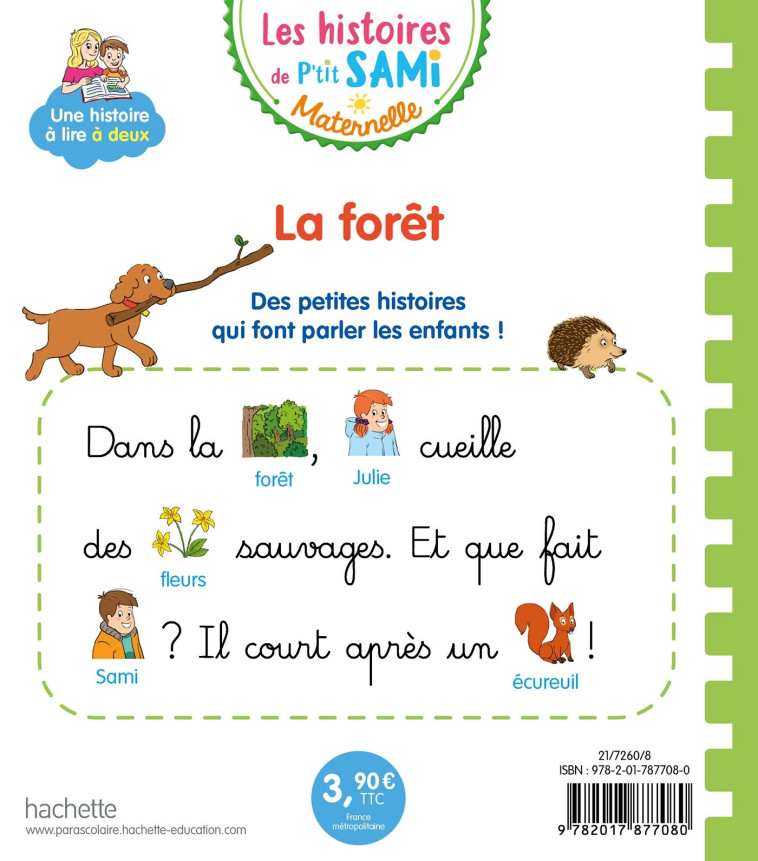 DANS LA FORET - DE MULLENHEIM/BOYER - HACHETTE EDUC