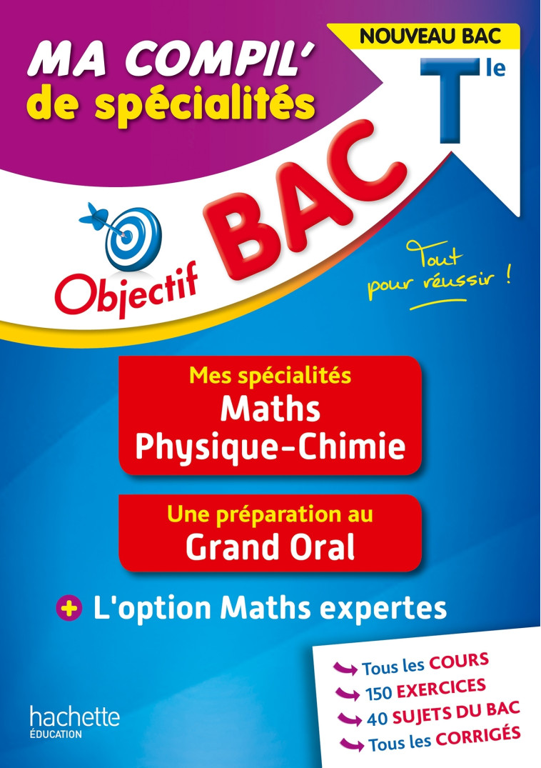 MA COMPIL' DE SPECIALITES TLE MATHS PHYSIQU ED 2021 - BARBAZO/RENARD/BILLA - HACHETTE EDUC