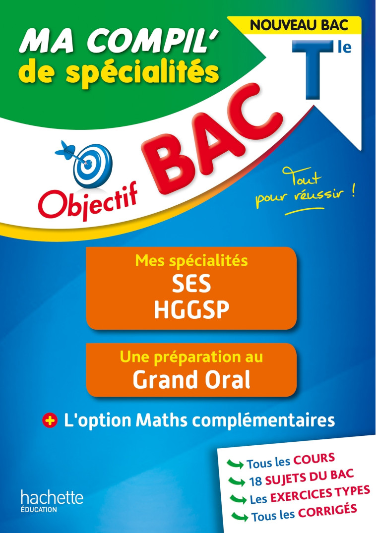 MA COMPIL' DE SPECIALITES TLE SES HGGSP - LISLE/ADOUMIE - HACHETTE EDUC