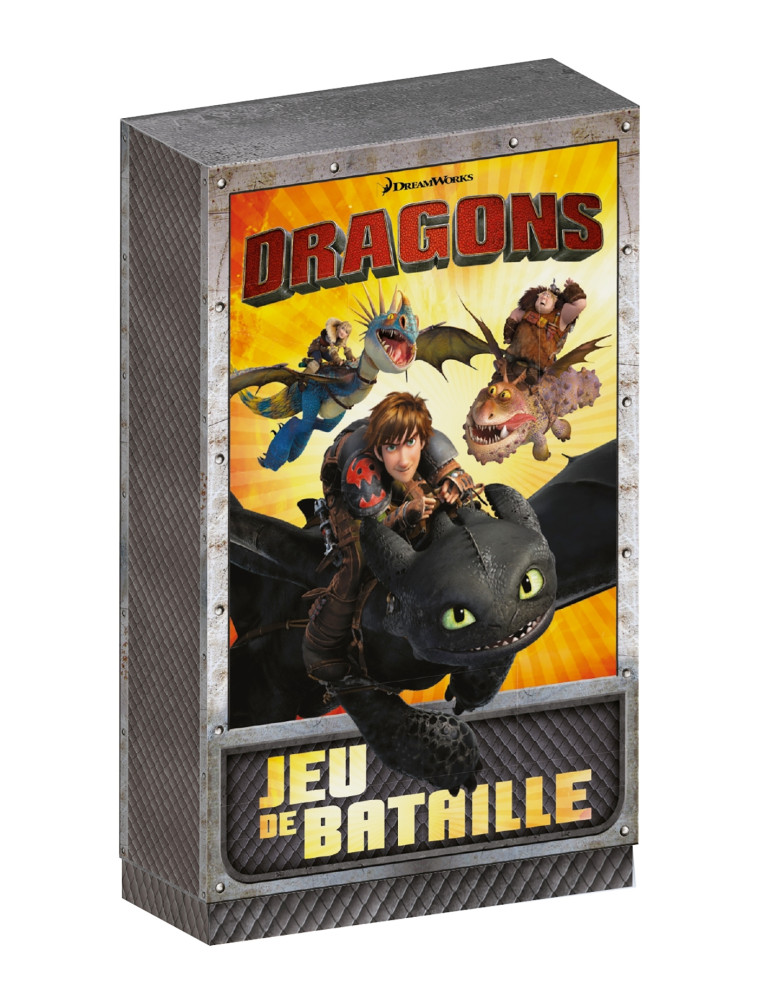 DRAGONS - JEU DE CARTES - BATAILLE - XXX - HACHETTE JEUN.