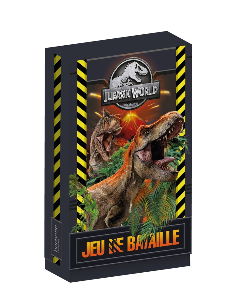 JURASSIC WORLD JEU DE BATAILLE - XXX - HACHETTE JEUN.