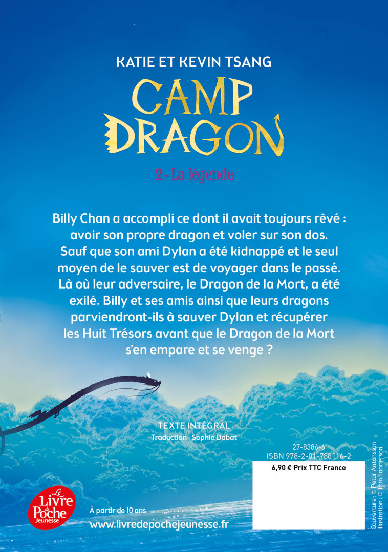 CAMP DRAGON T02 LA LEGENDE - TSANG KATIE & KEVIN - POCHE JEUNESSE