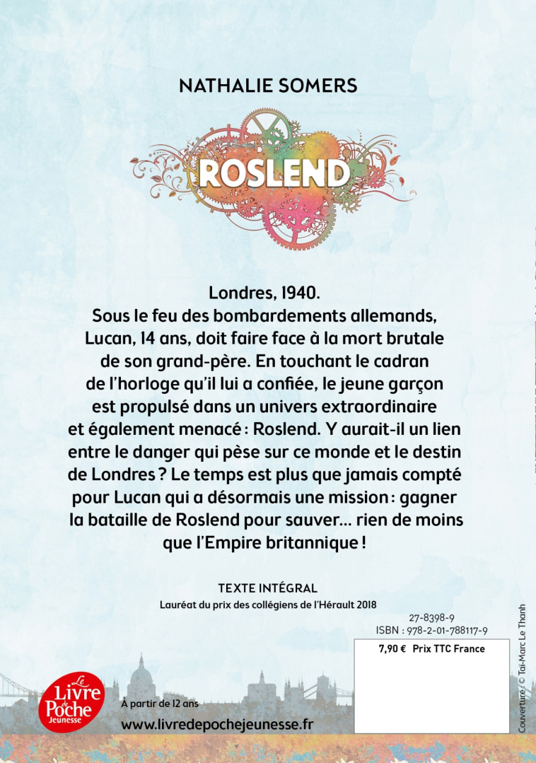 ROSLEND T01 LA BATAILLE D'ANGLETERRE - SOMERS NATHALIE - POCHE JEUNESSE