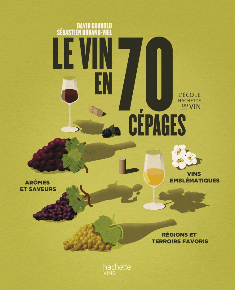 LE VIN EN 70 CEPAGES - XXX - HACHETTE PRAT